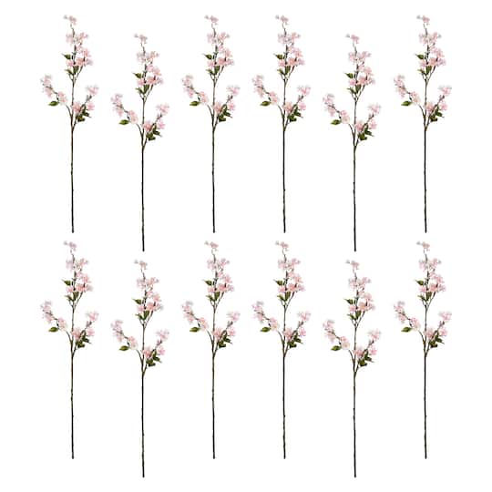 12 Pack: Light Pink Blossom Spray by Ashland®